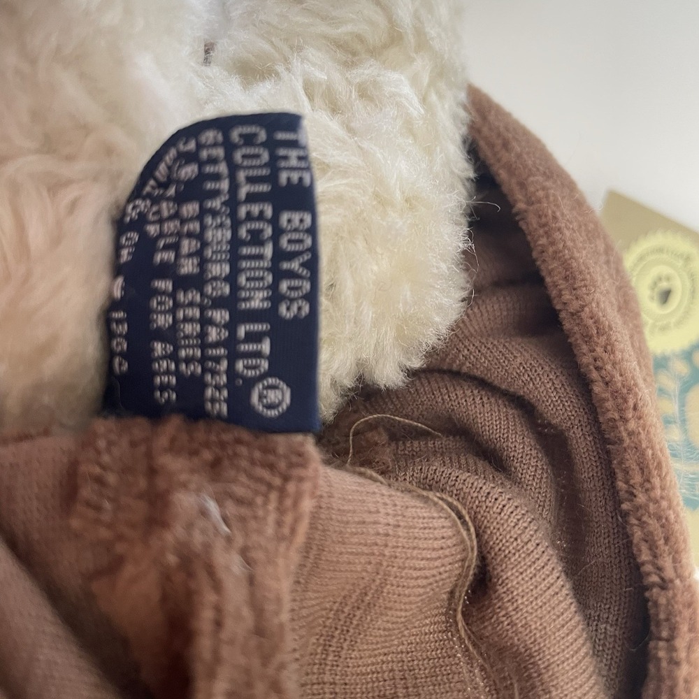 Boyds Bears Felina B. Catterwall 8" Bear with Pumpkin J.B. Bean & Associates NWT - Picture 12 of 12